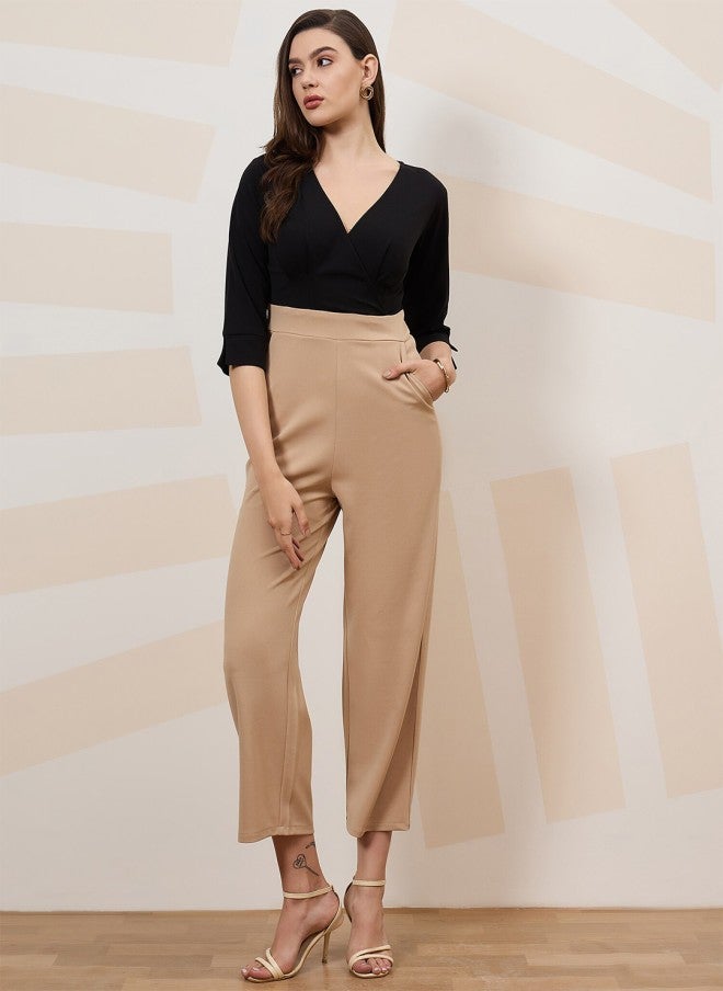 Athena Colourblocked Basic Jumpsuit for Women - Image 1