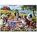 Jeacirio 500 Pieces Puzzles for AdultsDogs Jigsaw Puzzle for Adults ElderlyRecycled Paper Puzzle 500 PiecesChallenging Family Activity Game Gift for Family Friends Men Women Seniors 21x15in - Image 3