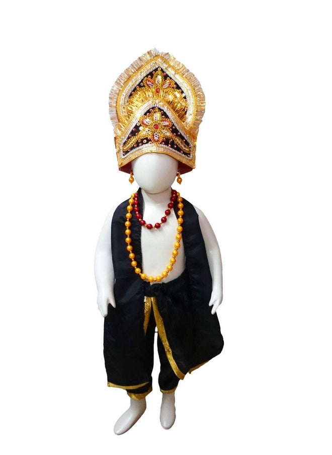 BookMyCostume BookMyCostume Ravana Ramayana Ramlila Kids & Adults Fancy Dress Costume 3-4 years  - Image 1