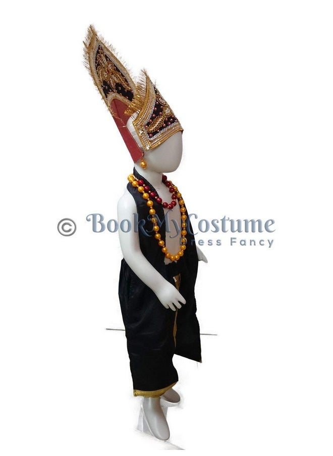 BookMyCostume BookMyCostume Ravana Ramayana Ramlila Kids & Adults Fancy Dress Costume 3-4 years  - Image 2