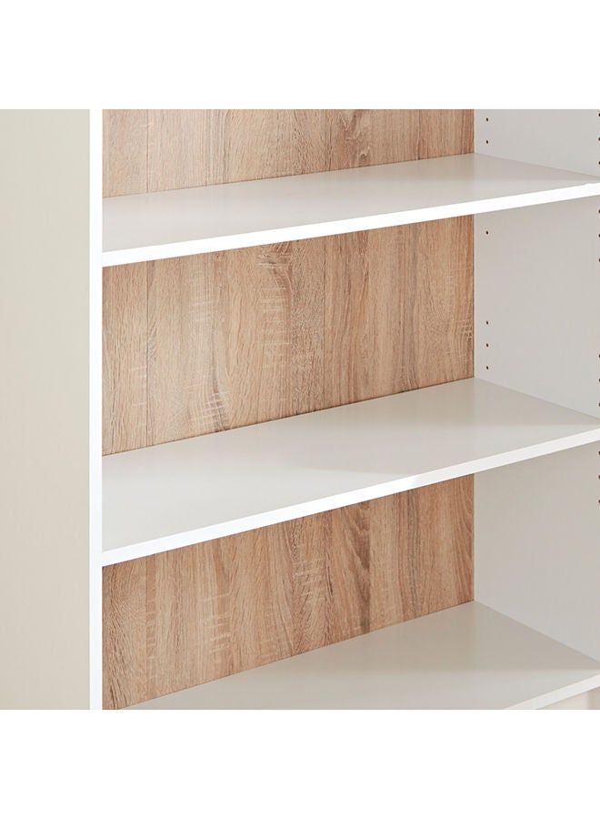 Home Box Alford Avian 3-Tier Bookcase 80 x 106 x 28 cm - Image 4