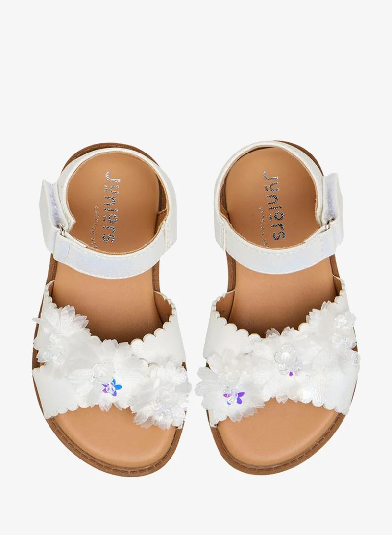 جونيورز Girls Hook and Loop Sandals