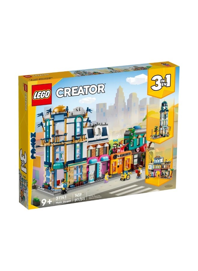 LEGO LEGO - Creator 3 in 1 Main Street 1459 Pieces - 31141  - Image 1