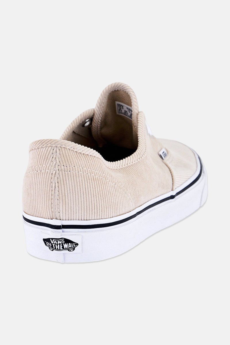 VANS Men Authentic Corduroy Lace Up Skateboarding Shoes, Beige - Image 3
