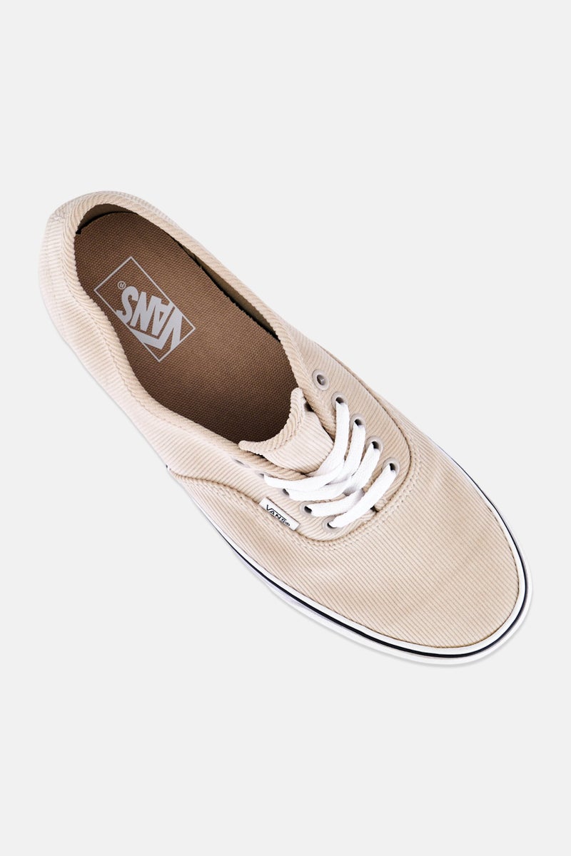 VANS Men Authentic Corduroy Lace Up Skateboarding Shoes, Beige - Image 4