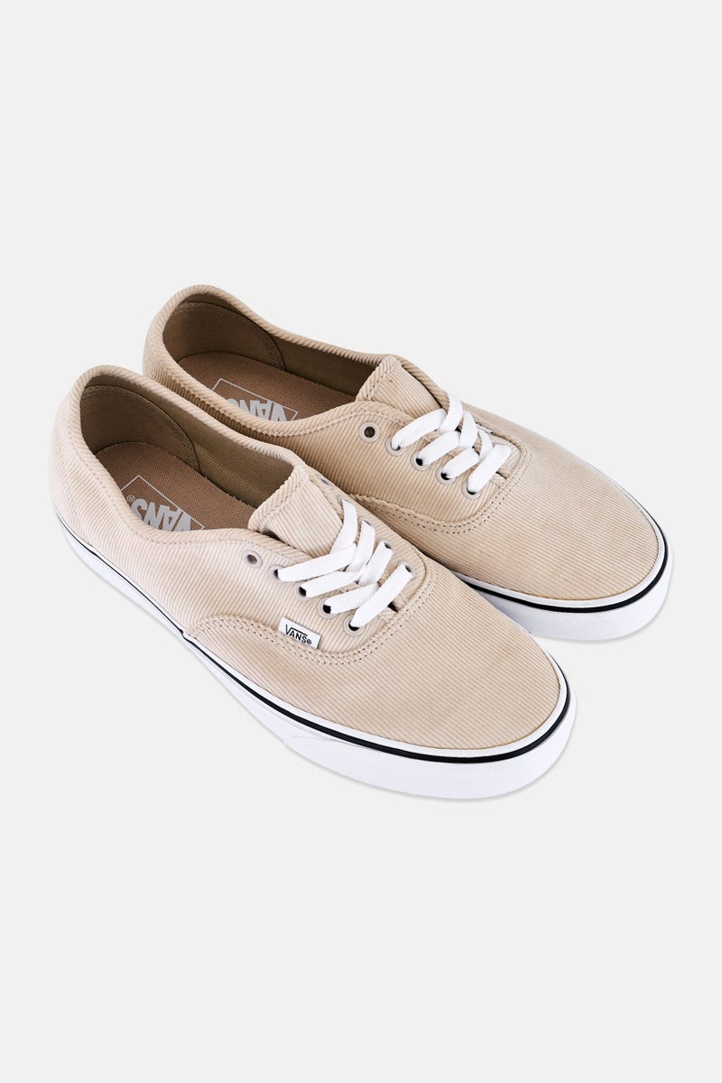 VANS Men Authentic Corduroy Lace Up Skateboarding Shoes, Beige - Image 2