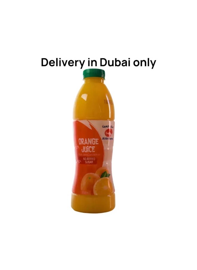 Al Ain Farms Al Ain Farm Fresh Orange Juice Made From Freshly Harvested Oranges- 1ltr (Delivery In Dubai Only)  - Image 1