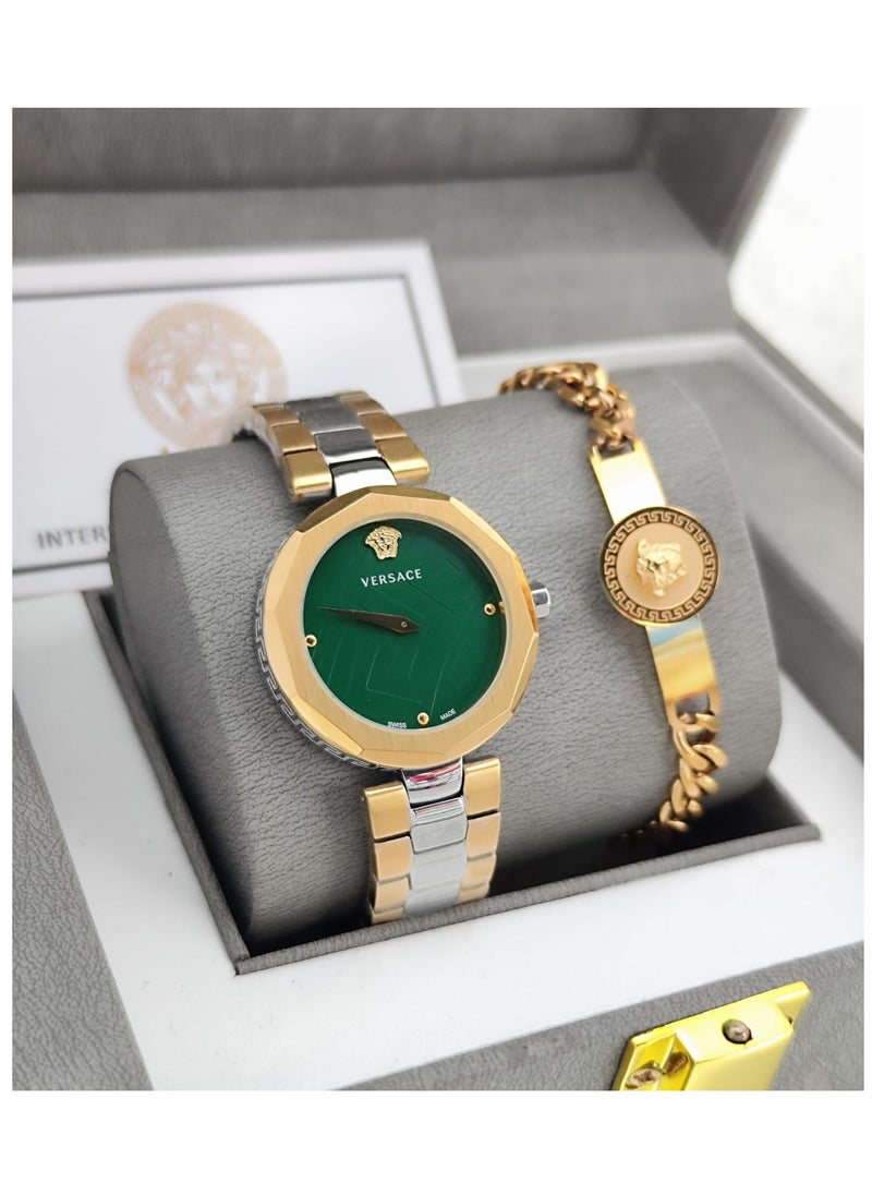 VERSACE - Luxury and beautiful second-class Versace women's watch set - Image 1