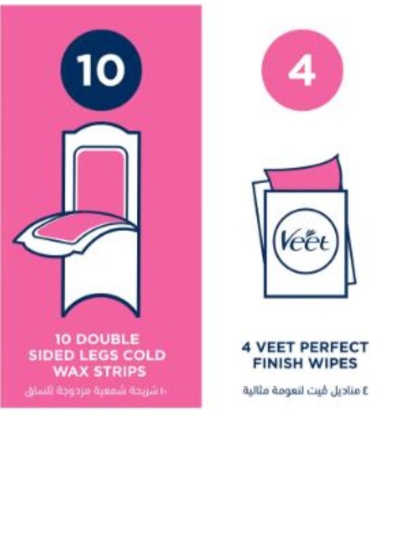 Veet Wax Strips For Dry Skin 20 Pieces - Image 3