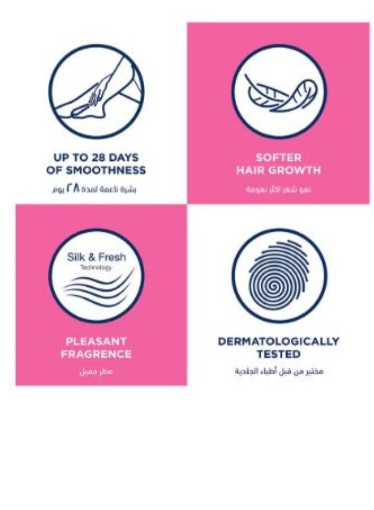 Veet Wax Strips For Dry Skin 20 Pieces - Image 4