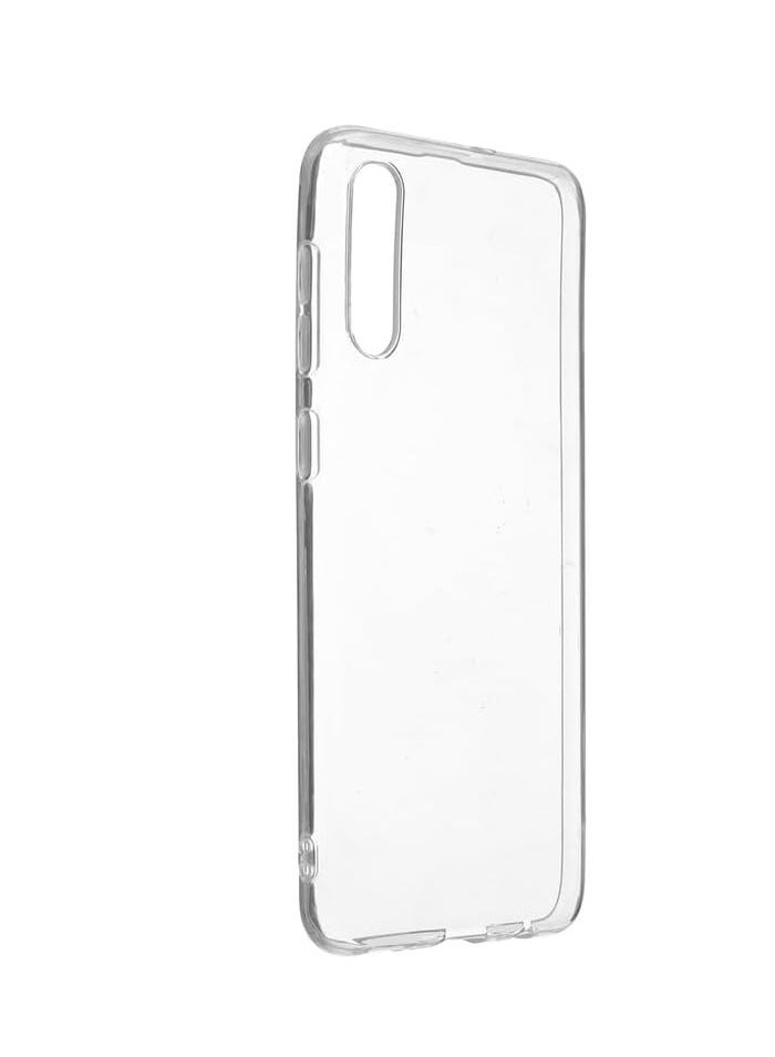 (Samsung Galaxy A50 & A50S & A30S) Transparent Silicone Soft TPU Bumper Case Reinforced - Image 3