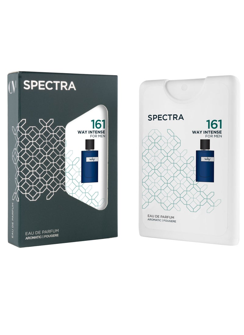 Spectra Pocket 161 Way Intense EDP Perfume For Men - 18ml  - Image 1