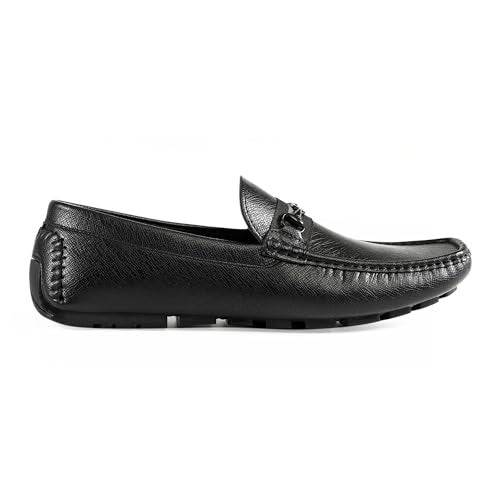 GUESS حذاء غيس للرجال من طراز آراف للقيادة، أسود 003، 7.5 - Image 5
