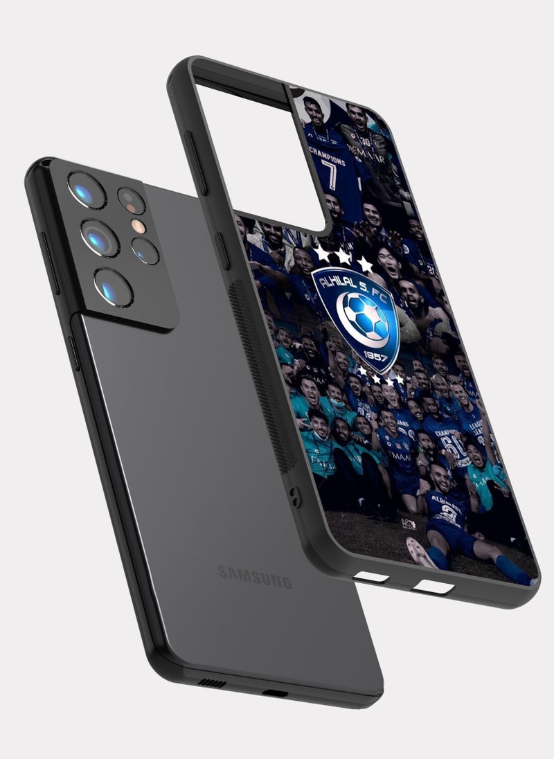 PXLAAT Samsung Galaxy S21 Ultra case cover Alhilal Club - Image 2