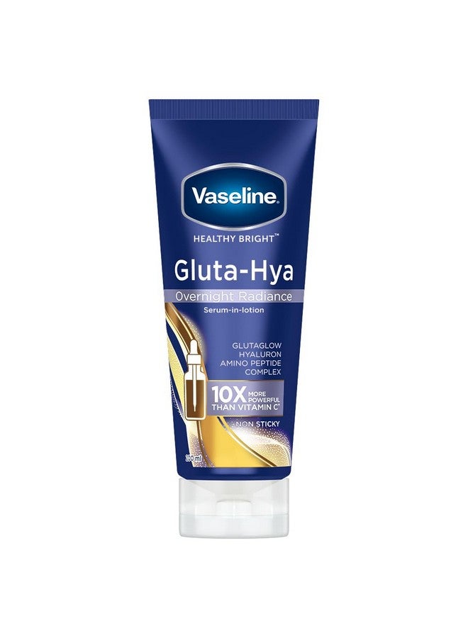 Vaseline Gluta-Hya Overnight Radiance Lotion | For Face & Body | Bright & Plump Skin | Glutathione & Amino Peptide Infused Moisturizer 200Ml - Image 1