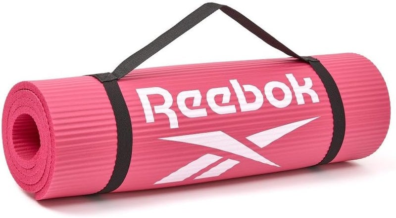 Reebok 10mm Pink Training Mat – Extra Thick Non-Slip Exercise Mat for Yoga and Fitness - Image 5