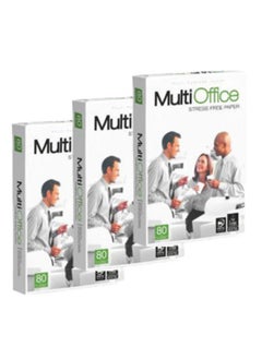 Multi Office Three packs of 80g A4 multi-office copy paper  - Image 1