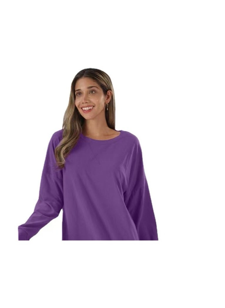 Generic Fashionable new women's round neck sportswear, women's wool pullover sweater  - Image 1