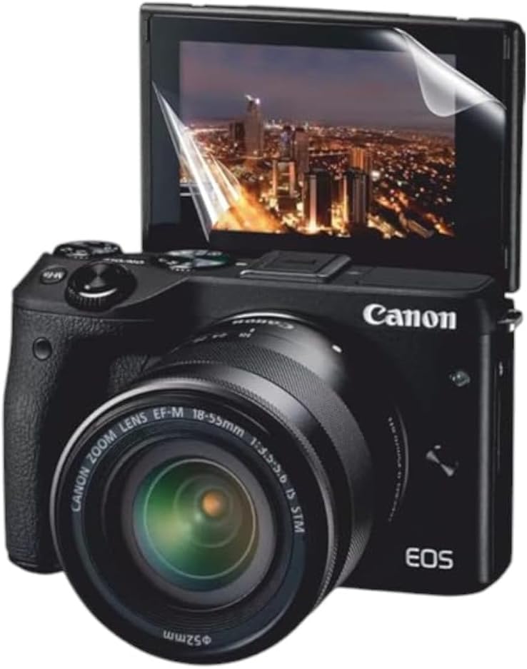 ARROWS TPU hydrogel Screen Protector for Canon EOS M3 - Not A Glass (Two pieces)
