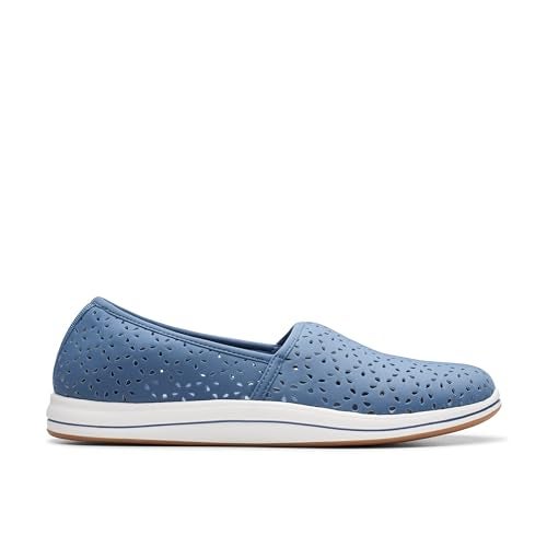 clarks حذاء كلاركس النسائي بريز إميلي، قماش أزرق، 8.5 - Image 2