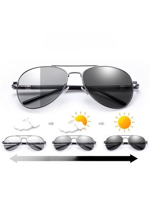 Full Frame Gradient UV400 Pilot Frame Sunglasses
