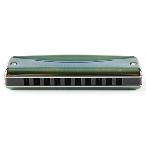 Suzuki Harmonica Olive C-20 Key F C-20F - Image 4