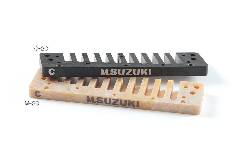 Suzuki Harmonica Olive C-20 Key F C-20F - Image 3