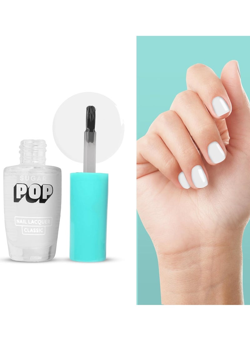 SUGAR POP Nail Lacquer 27 Crystal Clear, 10 ml - Image 2