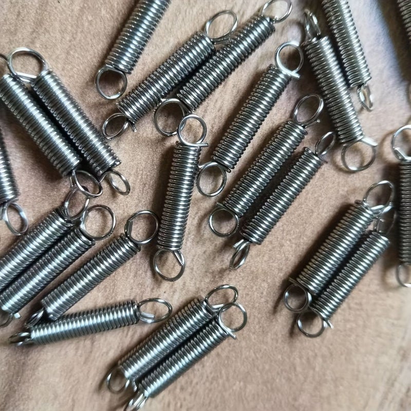 60 Precision Small Tension Springs 0.5mm X 3mm X 20mm for Maintenance - Image 4