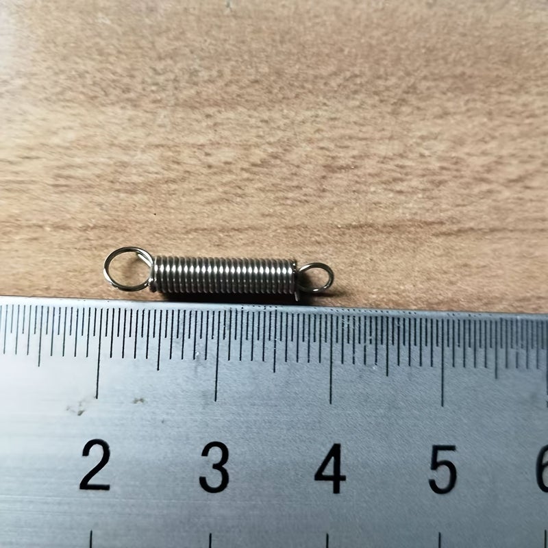 60 Precision Small Tension Springs 0.5mm X 3mm X 20mm for Maintenance - Image 3