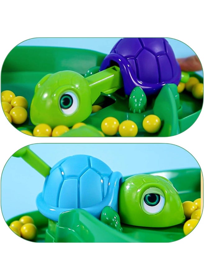 ماكدو لعبة إطعام السلاحف الجائعة - لعبة لوحية تفاعلية متعددة اللاعبين للأطفال، لعبة السلاحف الجائعة، لعبة طاولة STEM للمتعة العائلية، لعبة تعليمية لمرحلة ما قبل المدرسة لـ 2 - 4 لاعبين - Image 5