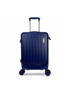 REFLECTION Premium Quality Business Travel Carry On Hardside Luggage with Front Open Laptop Compartment and 4 Spinner Wheels, Blue, 20 inches - pzsku/Z8169AA3B2411C6F12ED6Z/45/_/1695820809/cdf65ec5-f7e1-452a-ad07-9f4efc47fe1b