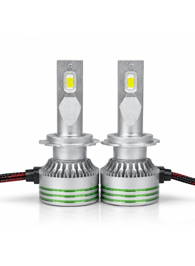 تاكبرو مصباح أمامي LED عالي الطاقة، مقاس M8 Pro: H7، مقاوم للماء - Image 2