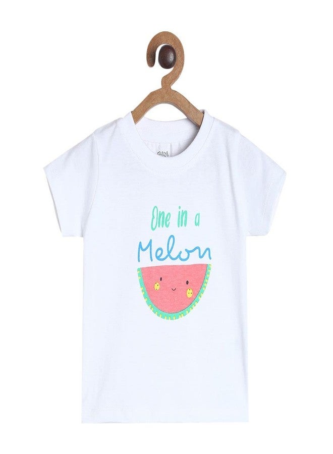 miniklub Baby Round Neck Half Sleeve Knitted Cotton Multi Color T-Shirt, Pack Of 3 (0-3M) - Image 4