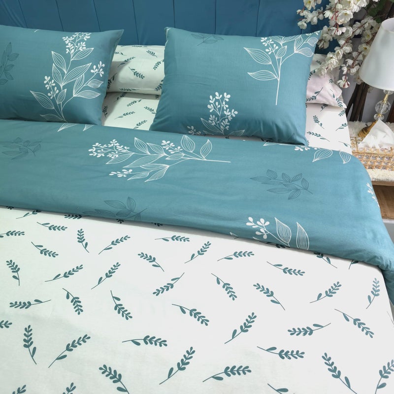Golden Bed King Size 230 * 240 Cotton Amreya Luxury Quilt Cover (Berlny) - Image 2