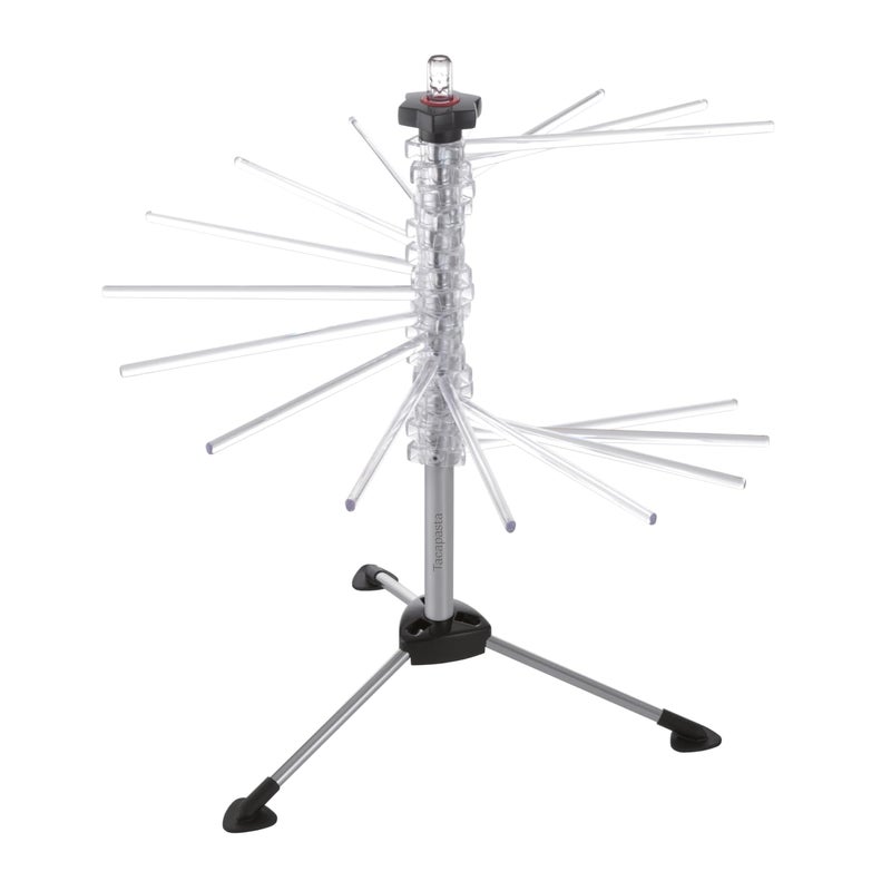 MARCATO Atlas Pasta Drying Rack Tacapasta Made in Italy Steel and Polycarbonate Collapsible Clear - Image 1