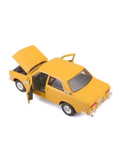 Maisto 1:24 Special Edition 1971 Datsun 510 Yellow Officially Licensed Scaled Replicas of Collectible Diecast Metal Models with Exquisite Interior and Exterior Detailing for All Age.  - Image 5