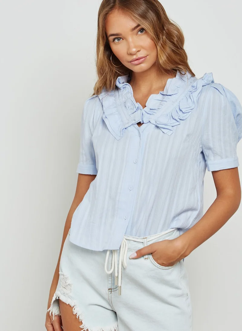 Evidnt Ruffle Detail Shirt