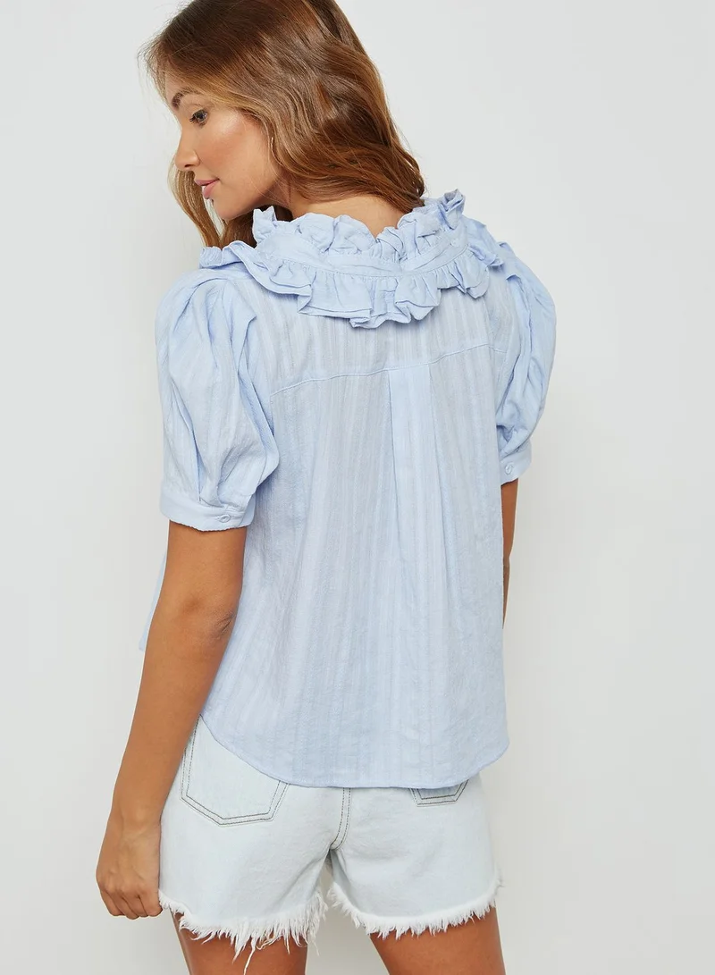 Evidnt Ruffle Detail Shirt