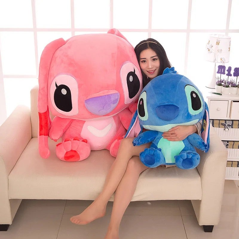 Bluejw Super Cute Cartoon Stitch Plush Toy with Long Ears – Soft Plush Toys for Men and Women, Perfect Birthday Gift - Image 5