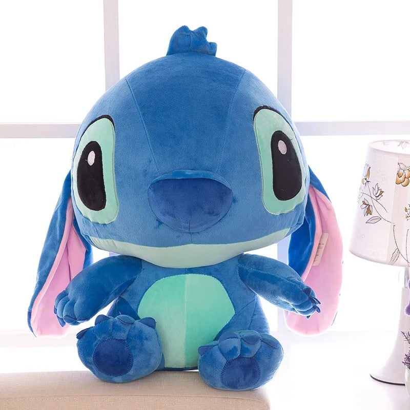 Bluejw Super Cute Cartoon Stitch Plush Toy with Long Ears – Soft Plush Toys for Men and Women, Perfect Birthday Gift - Image 1