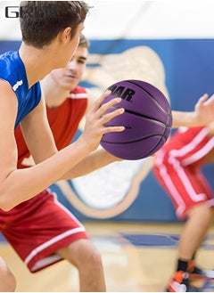 GROIC Basketball Standard Offical Size 7 Indoor Outdoor Basketball Pu Leather Game Basketball,Game Training Universal Basketball,Outdoor Sports Goods  - Image 2