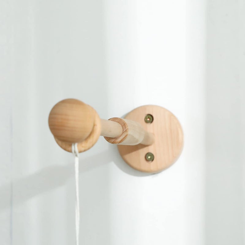 let's make Crib Mobile Wooden Arm, 21.6 inches Wall Mounted Suitable for All mobiles | 100% Natural Beech Mobile Hanger Mount Wall Holder | Nursery Decor for Sturdy Mobile for Newborn Boys and Girls - Image 4