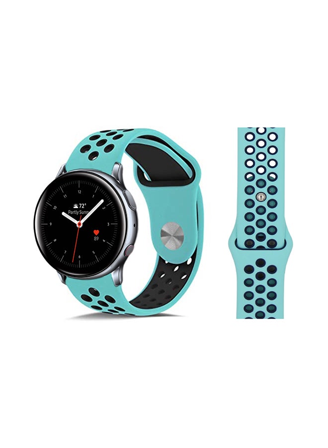 Perfii Replacement Band For Samsung Galaxy Active/Active2 Tuquoise