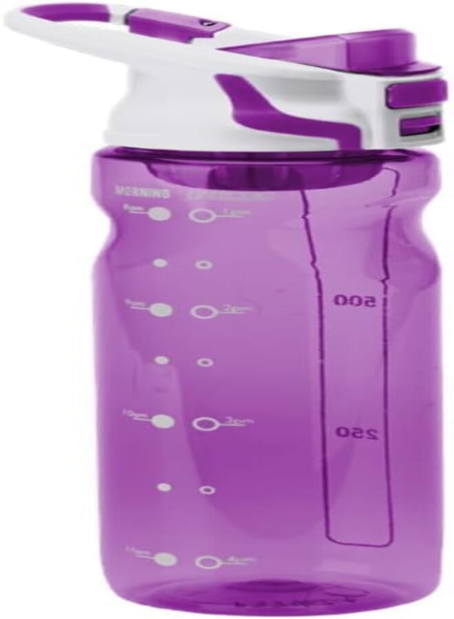 Smash Chugger Water Bottle with Infuser basket 750ml - Grape