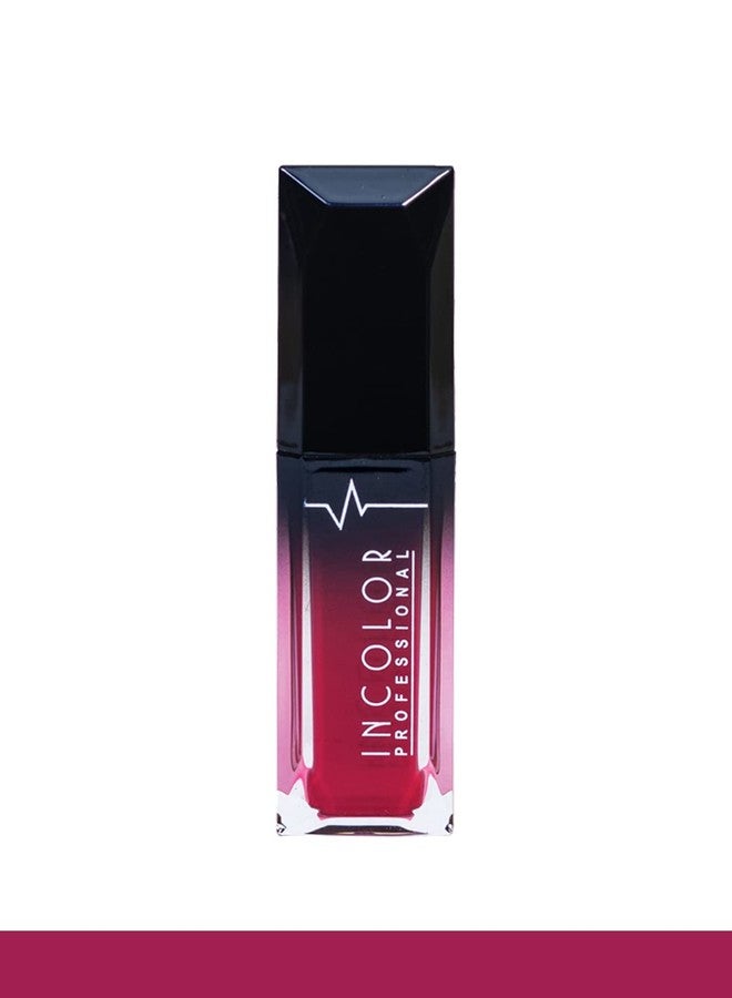INCOLOR Matte Professional Mini Lip Gloss Waterproof Ultra Smooth Long Lasting Lip Gloss/Liquid Lip Stick for Women 08 - Image 3