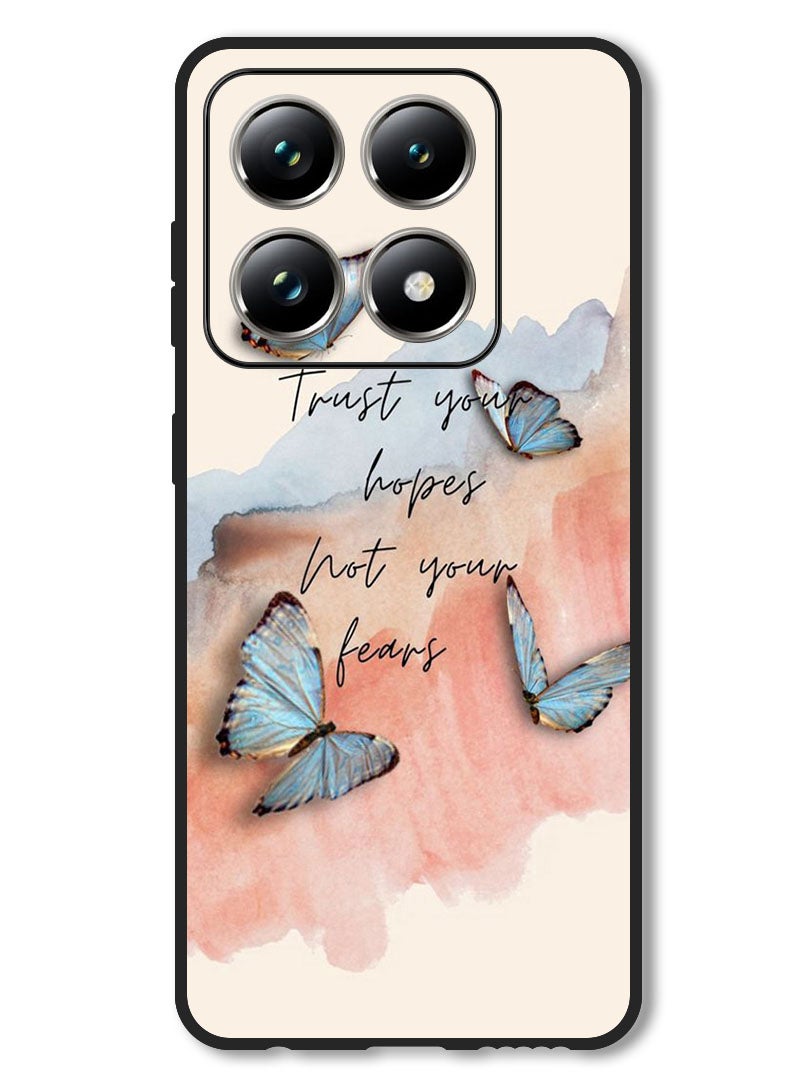 Theodor Case Compatible with Xiaomi 14T Protection Shockproof Bumper Cover Trust hopes - Image 1