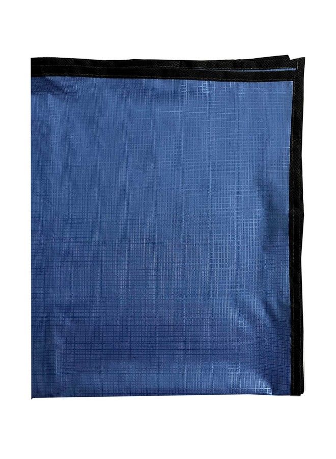 Ecosoft Baby Plastic Sheet;Pvc Sheet For Kids;Rubber Sheet For Babies;Bed Wetting Protector (135 Cm X 185 Cm) (Blue Rinkle) - Image 4