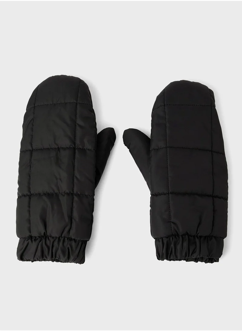 SELECTED FEMME Quilted Mittens