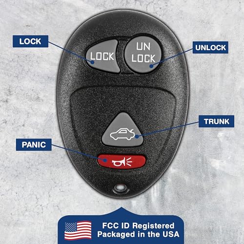 KeylessOption Keyless Entry Remote Control Car Key Fob Replacement for L2C0007T - Image 5